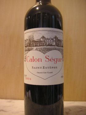 シャトー・カロン・セギュール　2004　750ml （Chateau Calon-segur　2004）