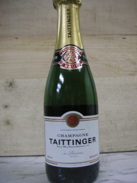 ブリュット・レゼルヴ（ハーフサイズ）375ml／テタンジェ [ Brut Reserve NV 375ml / Taittinger ]