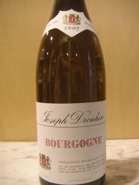 ブルゴーニュ　シャルドネ　／ジョセフ・ドルーアン [ Bourgogne Chardonnay　/ Maison Joseph Drouhin ]