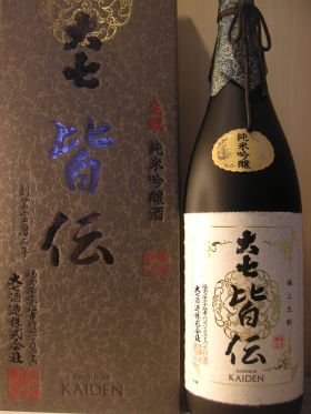 大七 生もと純米吟醸「皆伝」1.8L ／ 大七酒造（株）